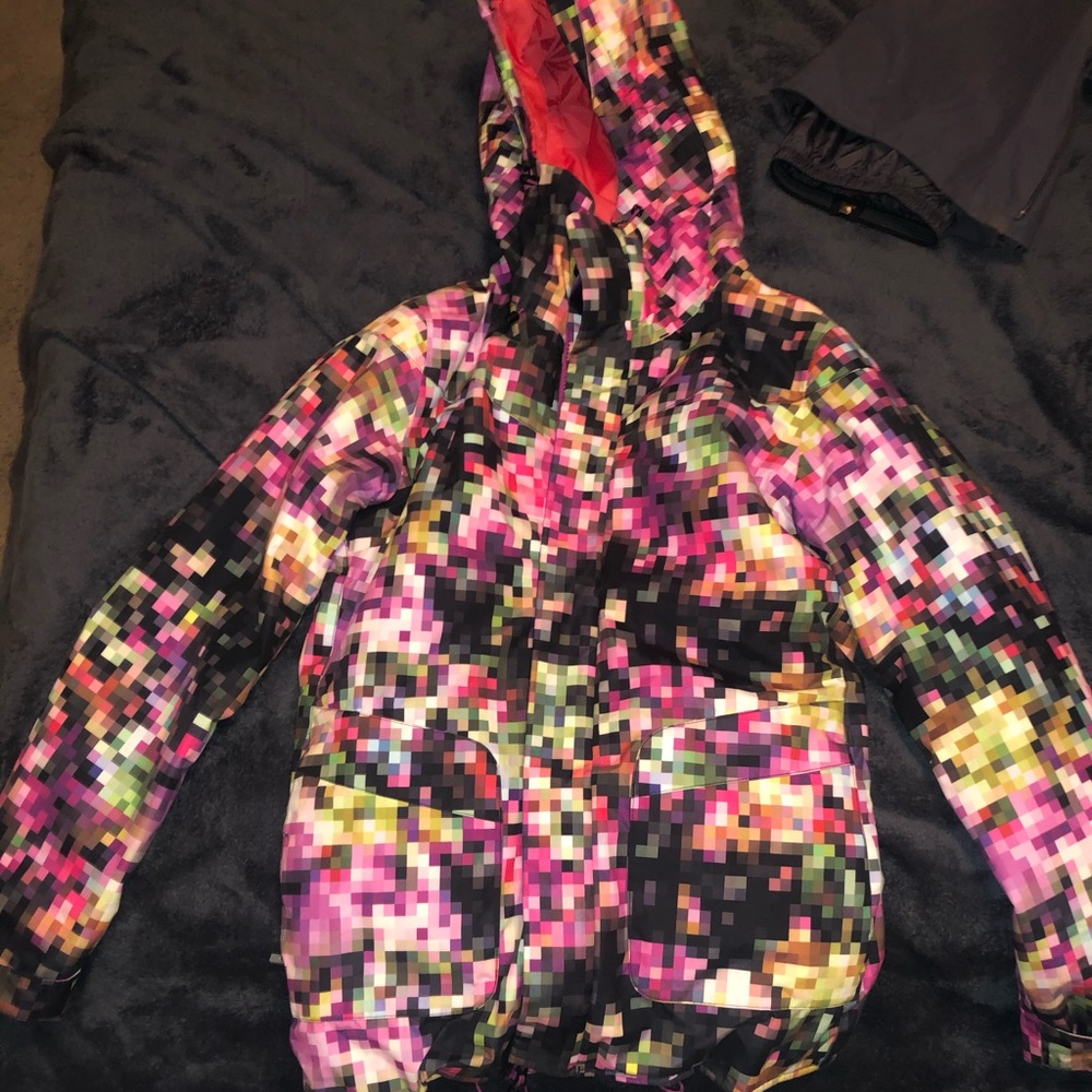 Burton Dry Ride cadence pixel jacket size small